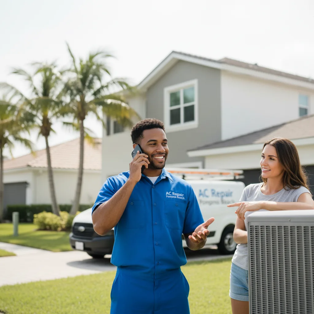 AC Repair Pompano Beach customer support in La Vernia